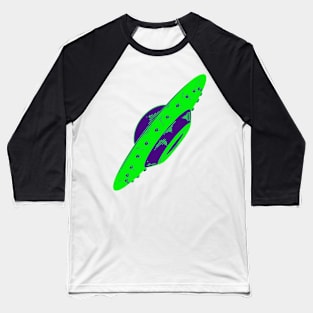 Retro Ufo Baseball T-Shirt